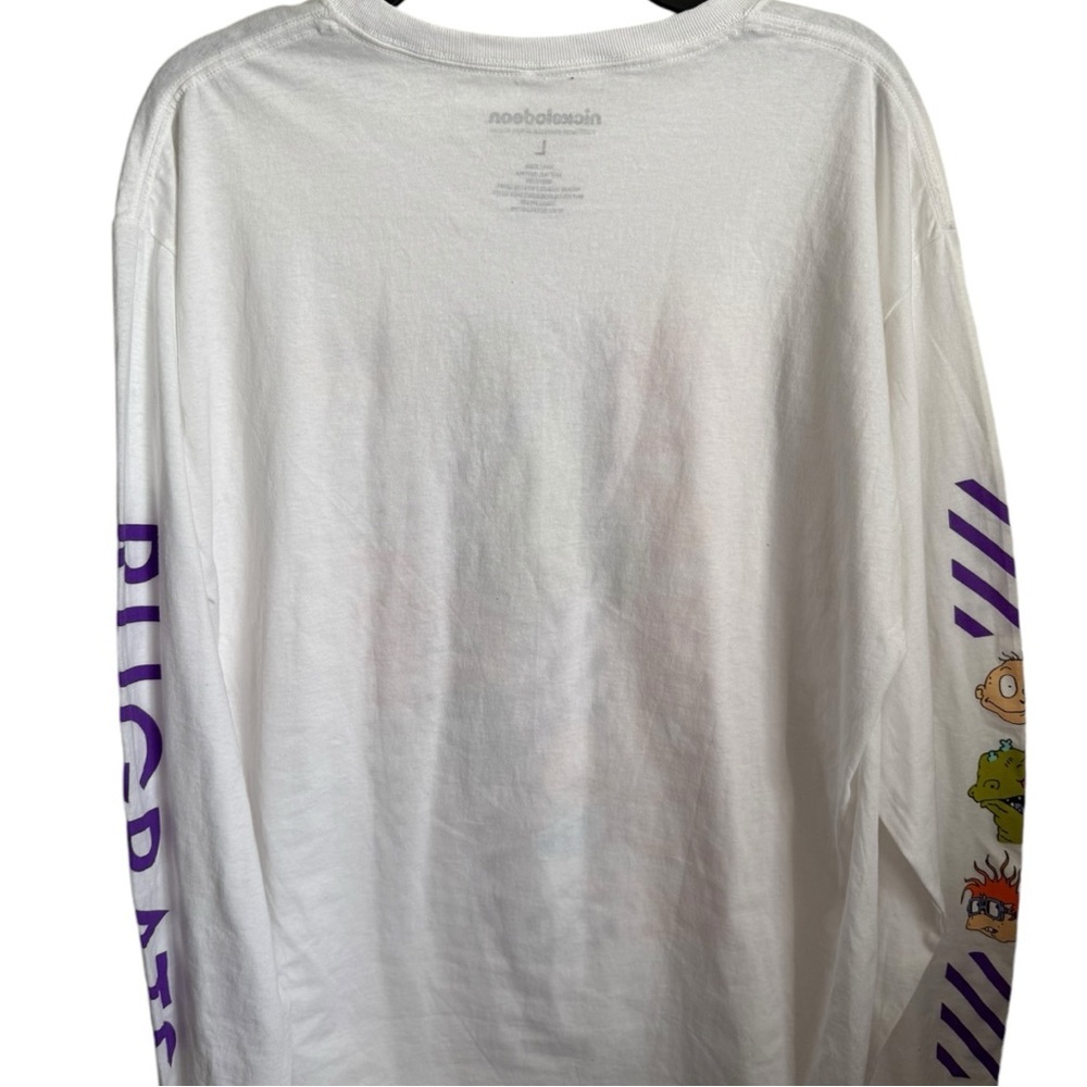 Nickelodeon Spellout White long sleeve Rugrats t-shirt - Picture 2 of 3